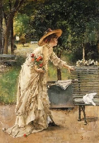Alfred Émile Stevens - 141, Pomeriggio al parco